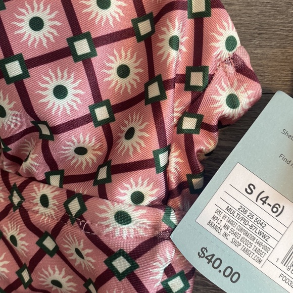 NWT SHADE & SHORE Swimsuit s 4-6 - Picture 4 of 8